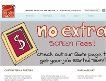 Tablet Screenshot of ittybittypress.com